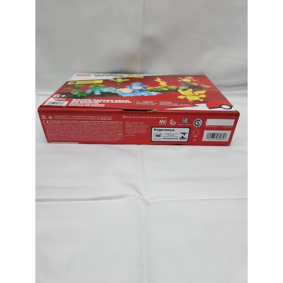 Pokemon Mega Construx: Kanto Region Team: Original Starters Building Set. USED. - Picture 3 of 10